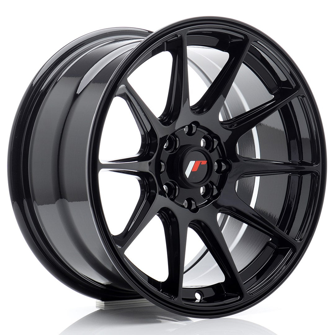 Llanta Japan Racing JR11 16x8 ET25 4x100/108 Gloss Black