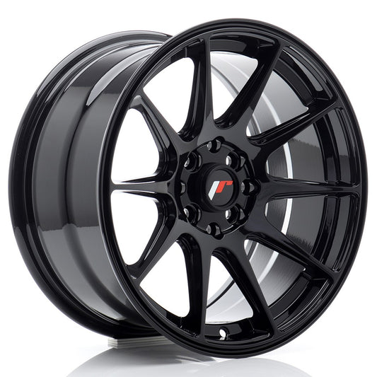 Llanta Japan Racing JR11 16x8 ET25 4x100/108 Gloss Black