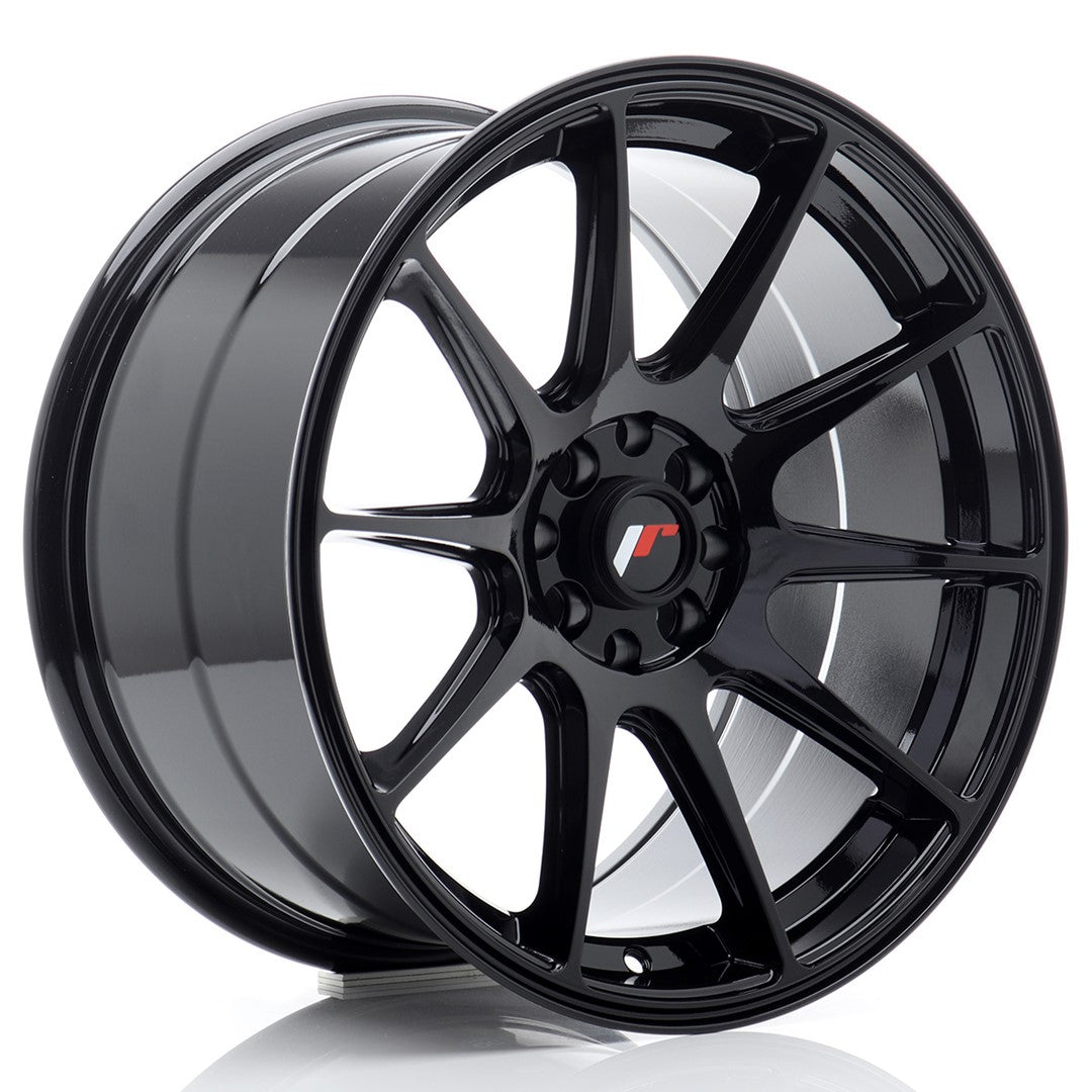Llanta Japan Racing JR11 17x9 ET25 4x100/108 Gloss Black