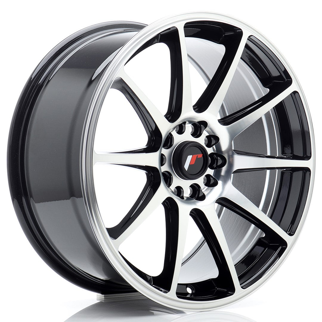 Llanta Japan Racing JR11 18x8,5 ET40 5x112/114 Black Machined Face