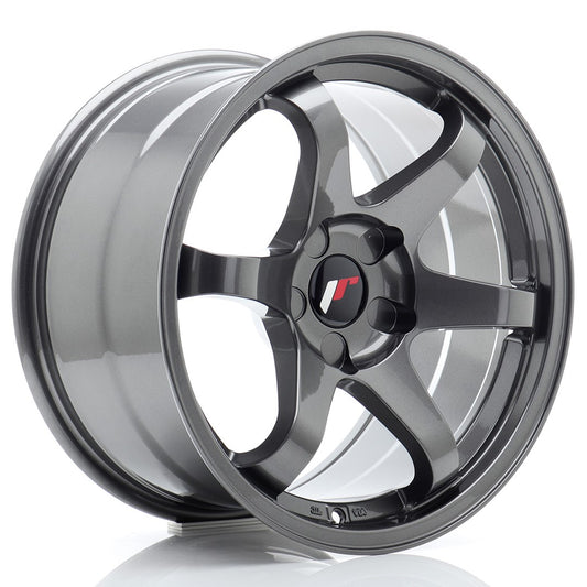 Llanta Japan Racing JR3 17x9 ET20-35 5H BLANK Gun Metal
