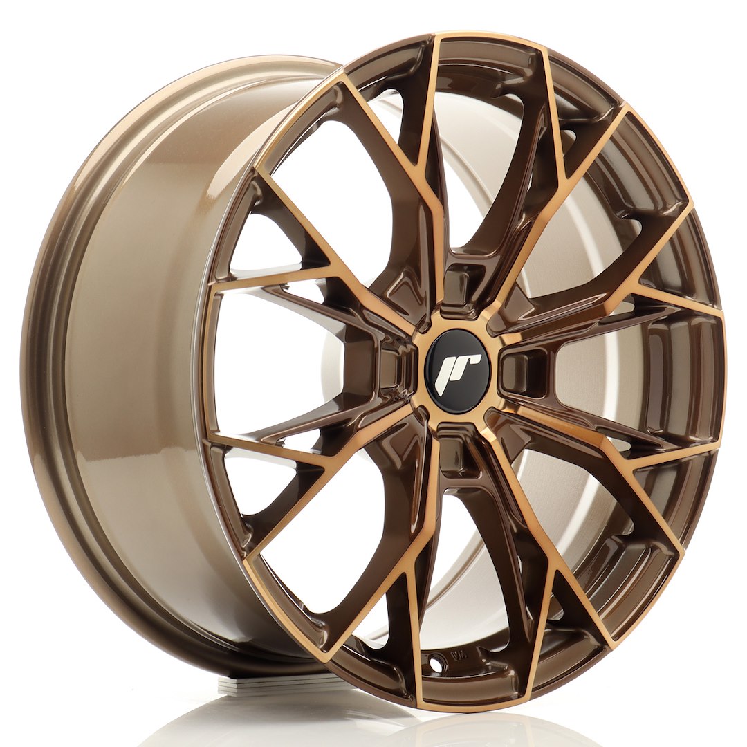 Llanta Japan Racing JR49 17x8 ET20-40 4H BLANK Platinum Bronze
