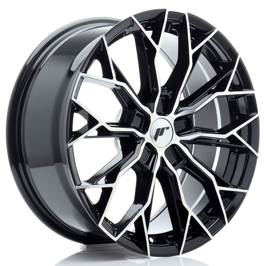Llanta Japan Racing JR49 18x8 ET20-42 5H BLANK Gloss Black Machined Face