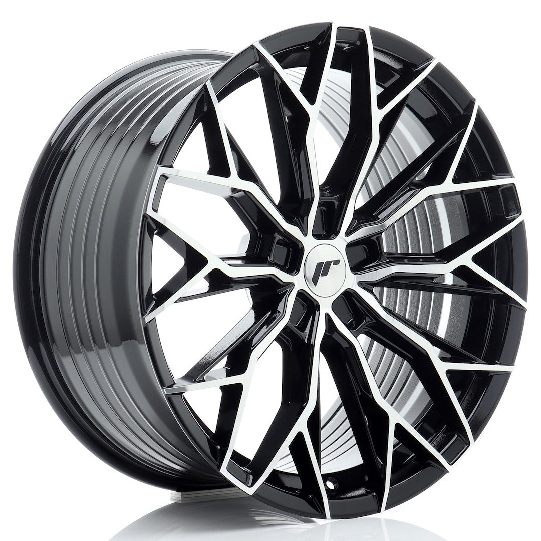 Llanta Japan Racing JR49 20x10 ET20-48 5H BLANK Gloss Black Machined Face