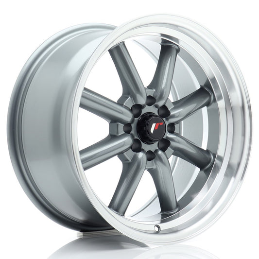 Llanta Japan Racing JR19 17x9 ET10 4x100/114 Gun Metal
