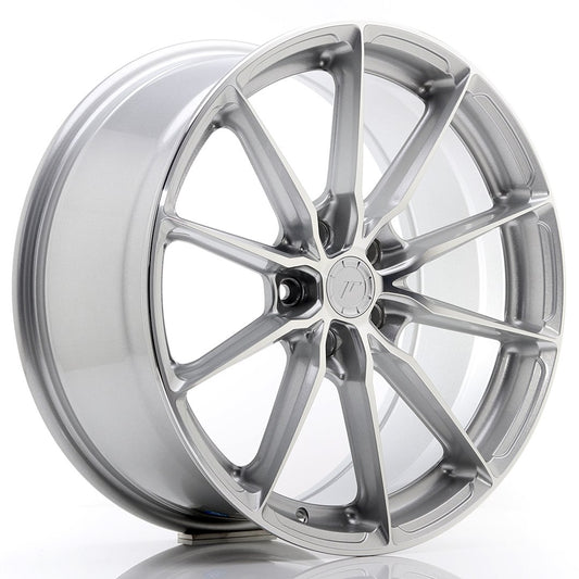 Llanta Japan Racing JR37 19x8,5 ET35 5x112 Silver Machined Face