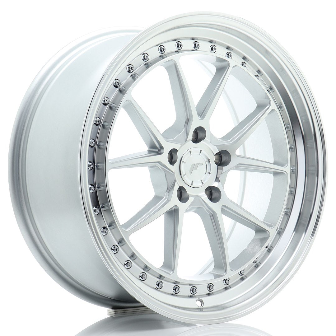 Llanta Japan Racing JR39 19x8,5 ET35 5x112 Silver Machined Face